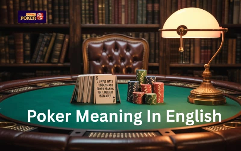 poker meaning in english