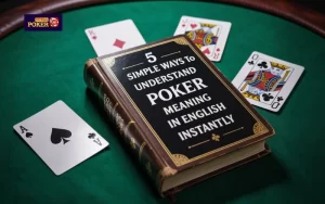 poker meaning in english