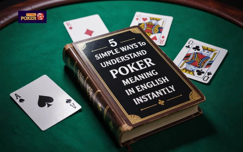 poker meaning in english