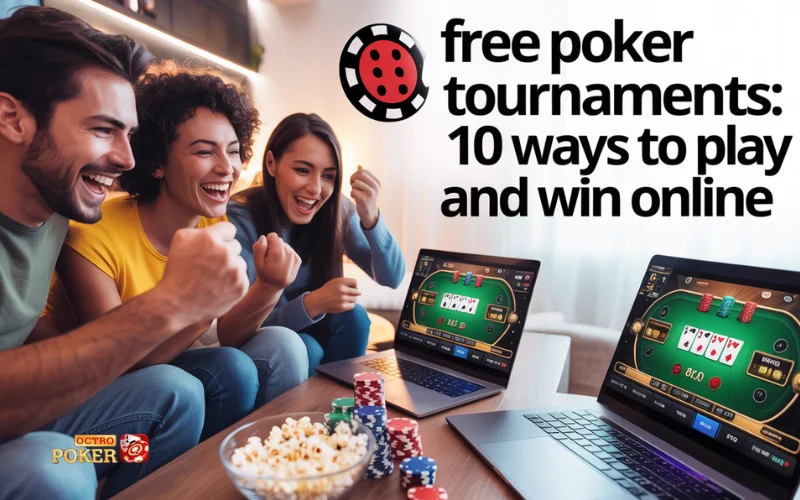 free poker tournaments